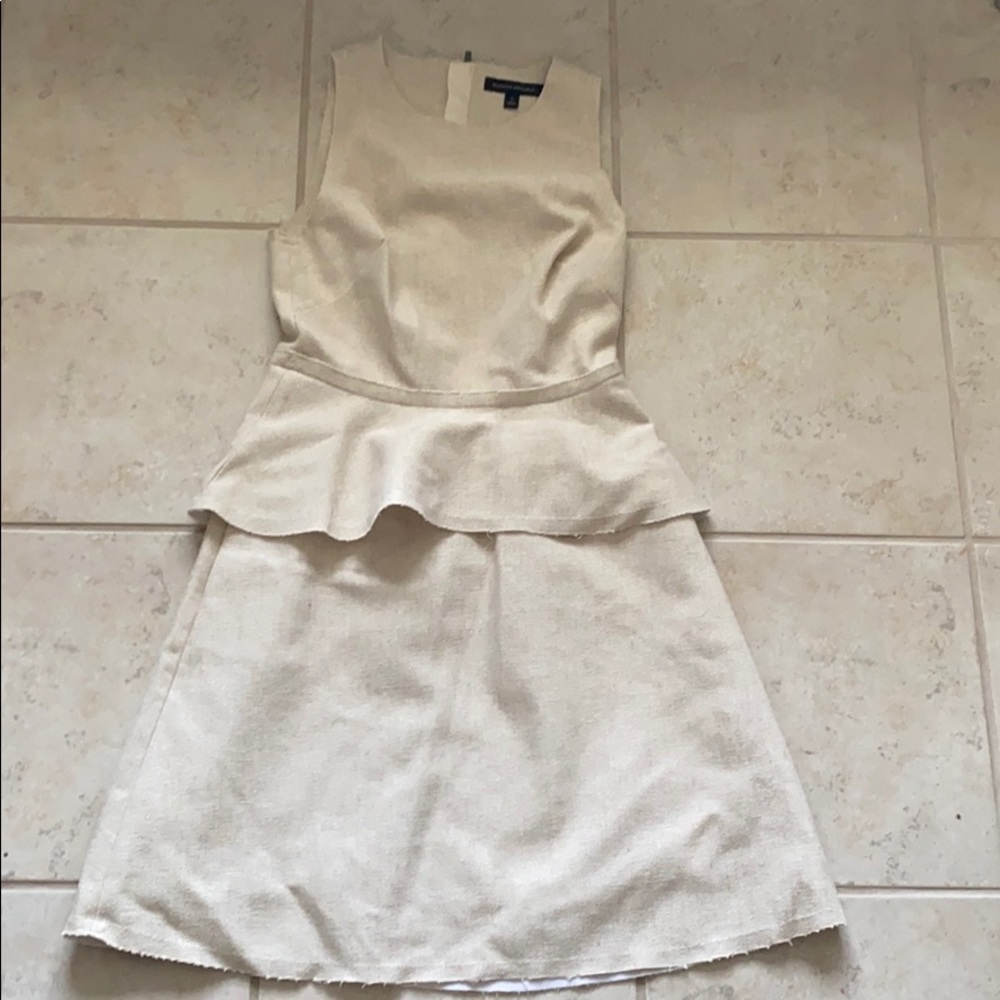 Canvas Peplum Dress by Banana Republic